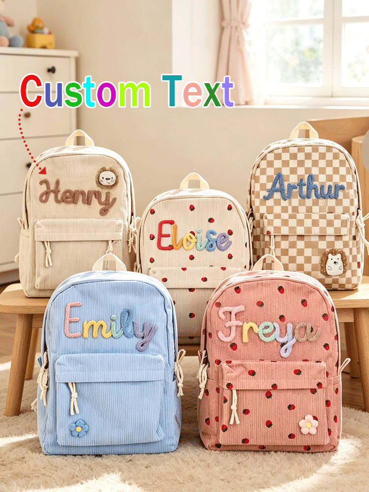Embroidery Kit Pouch - [Personalizado] Mochila personalizada para el regreso