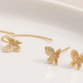 Embroidery Gold - 1 par de agujas de plata