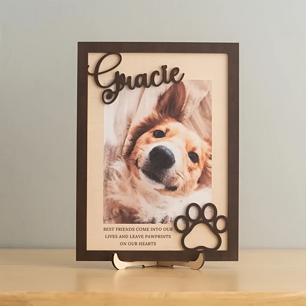 Frame Display Wood - Marco de Fotos Personalizado de Madera