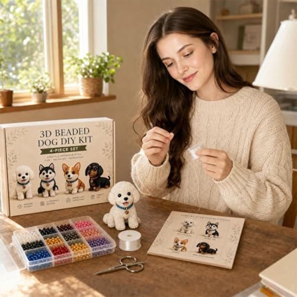 Embroidery Kit Set - Kit de Bordado de Cuentas de