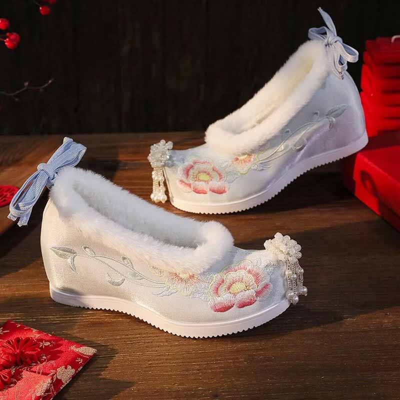 Embroidery Shoes - Talla grande para mujer 41 #