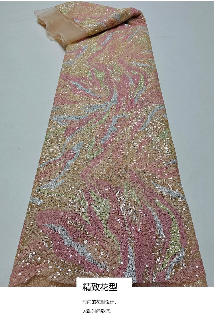 Embroidery Wedding - 1 yarda de tela bordada de