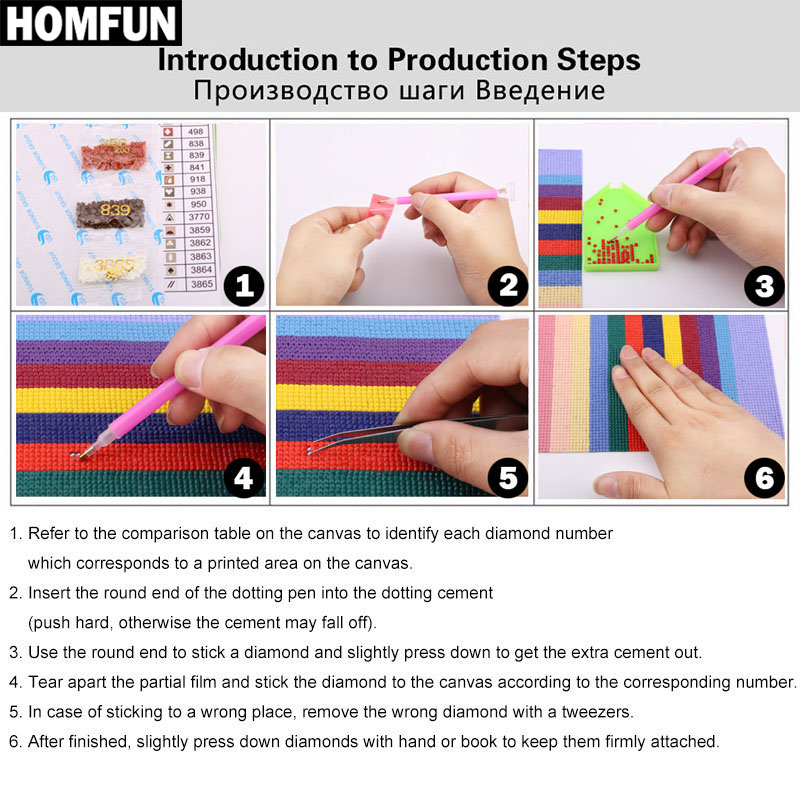 HOMFUN-pintura de diamante red - Embroidery Jesus reseña y precio