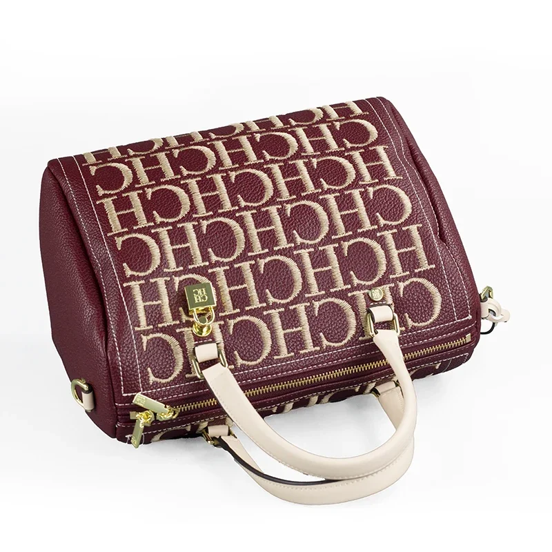 Bolso Boston con Letras Bordad - Embroidery Gold reseña y precio