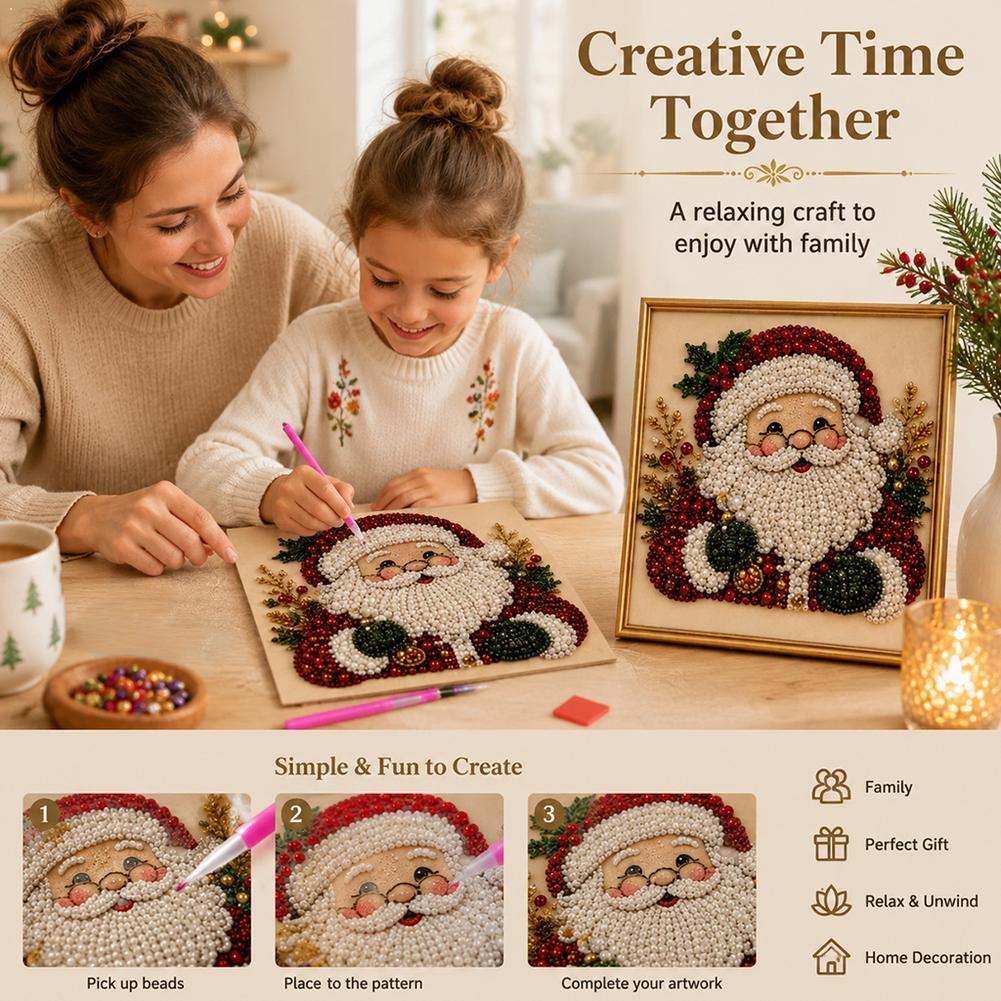 Kit de Arte con Perlas de Papá - Embroidery Beads reseña y precio