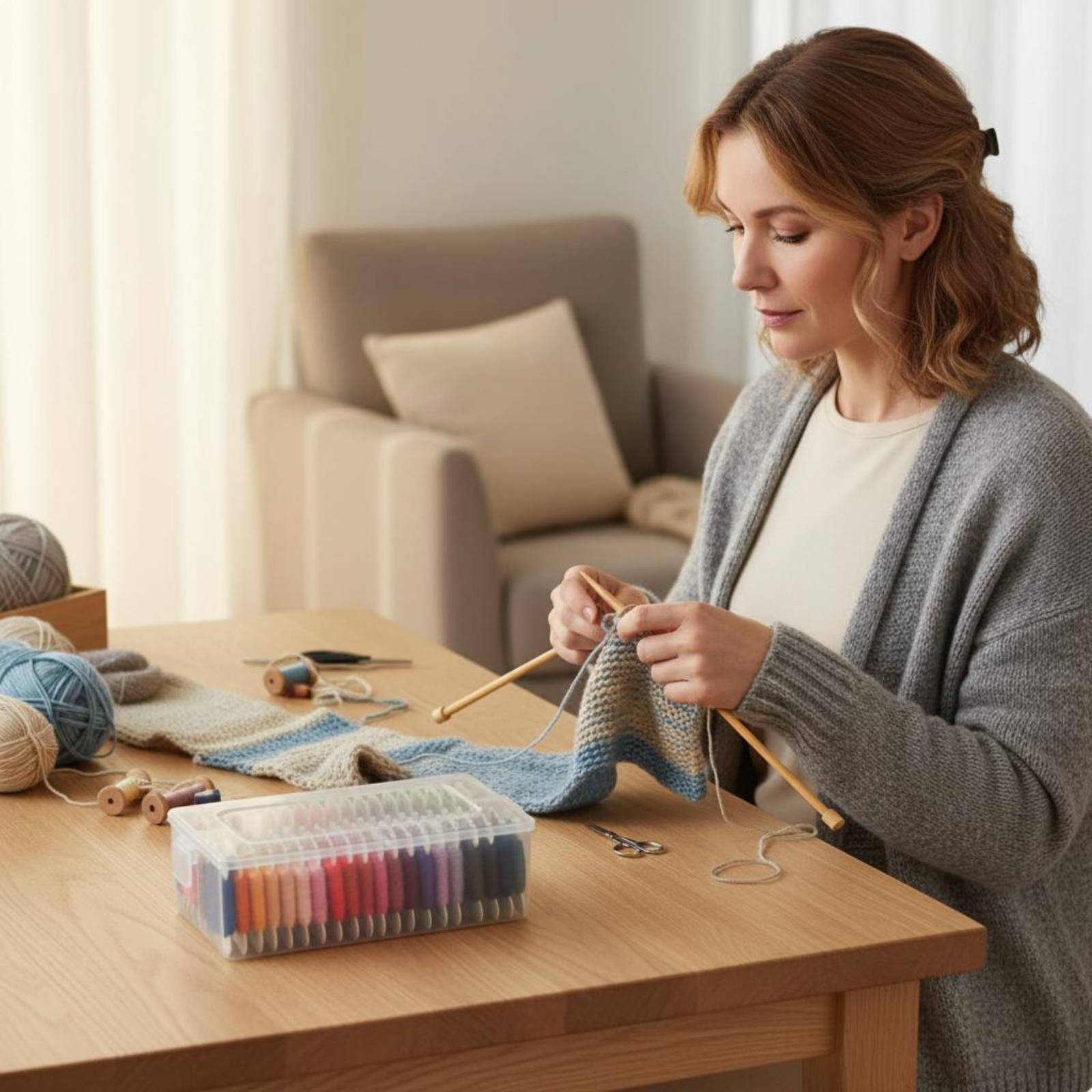 Kit de Hilos para Bordar, Jueg - Embroidery Kit Set reseña y precio