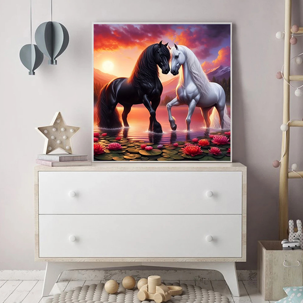 Evershine, mosaico de diamante - Embroidery Horse reseña y precio