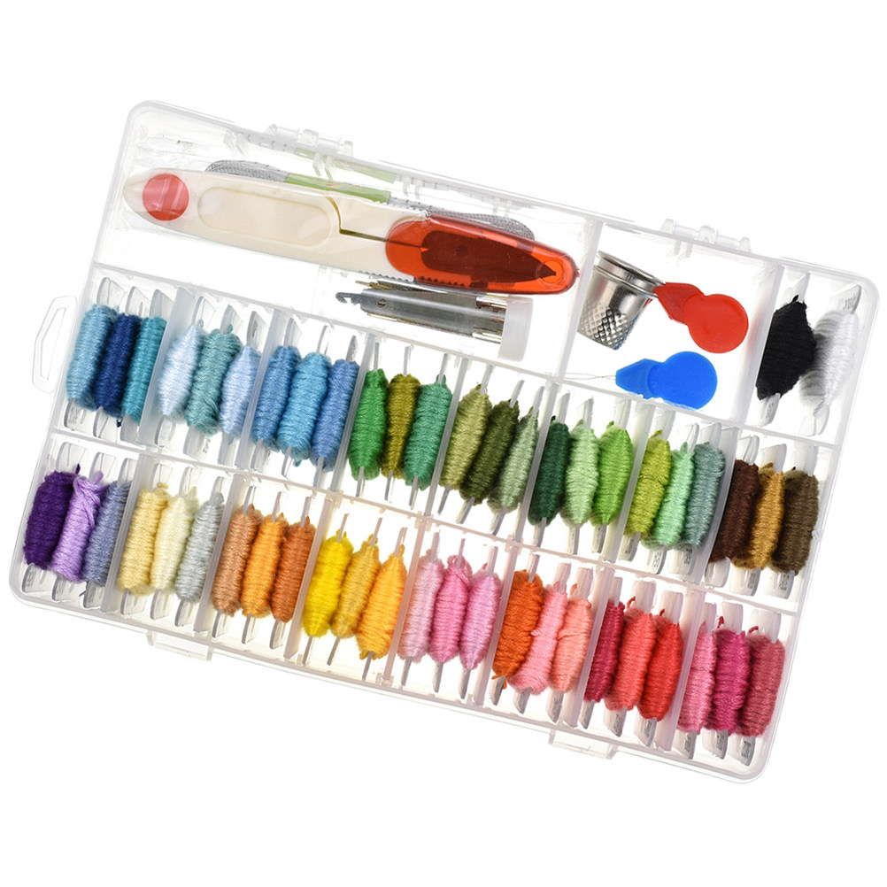 Kit de Bordado Surtido de 50 P - Embroidery Stitches reseña y precio