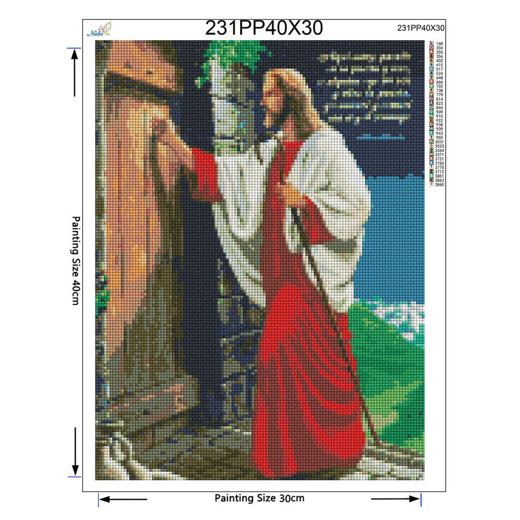 5d diy diamante bordado Jesús  - Embroidery Jesus reseña y precio
