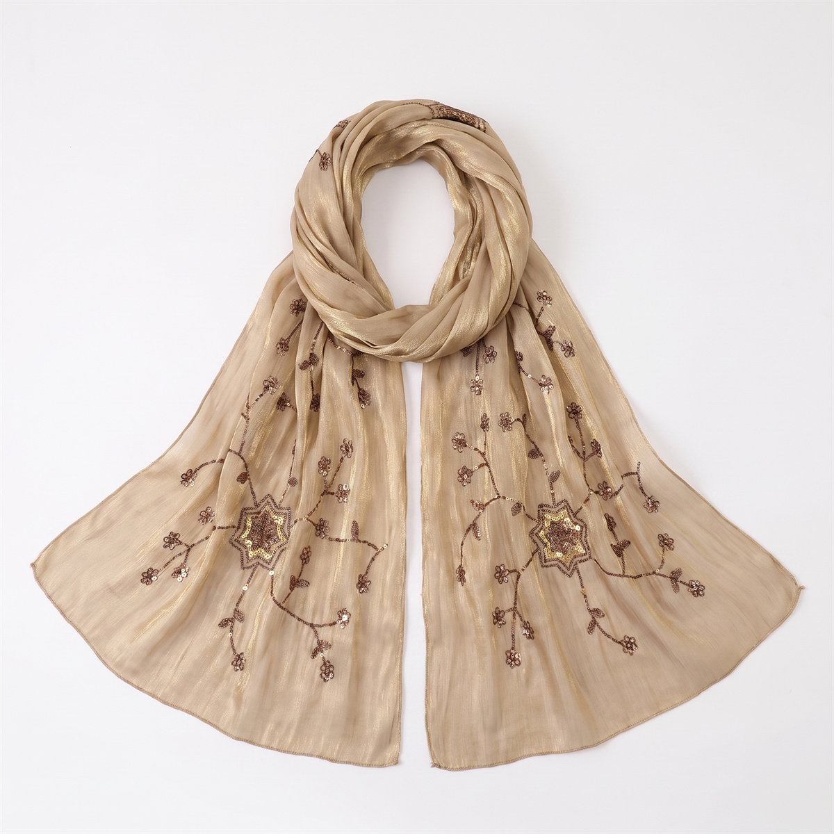 Pañuelo Hijab de Moda con Bord - Embroidery Wedding reseña y precio