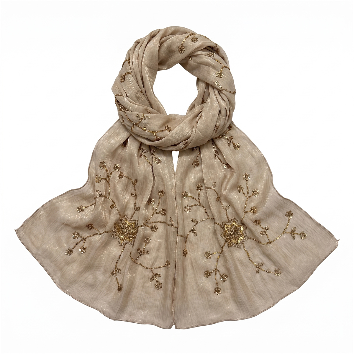 Pañuelo Hijab de Moda con Bord - Embroidery Wedding reseña y precio