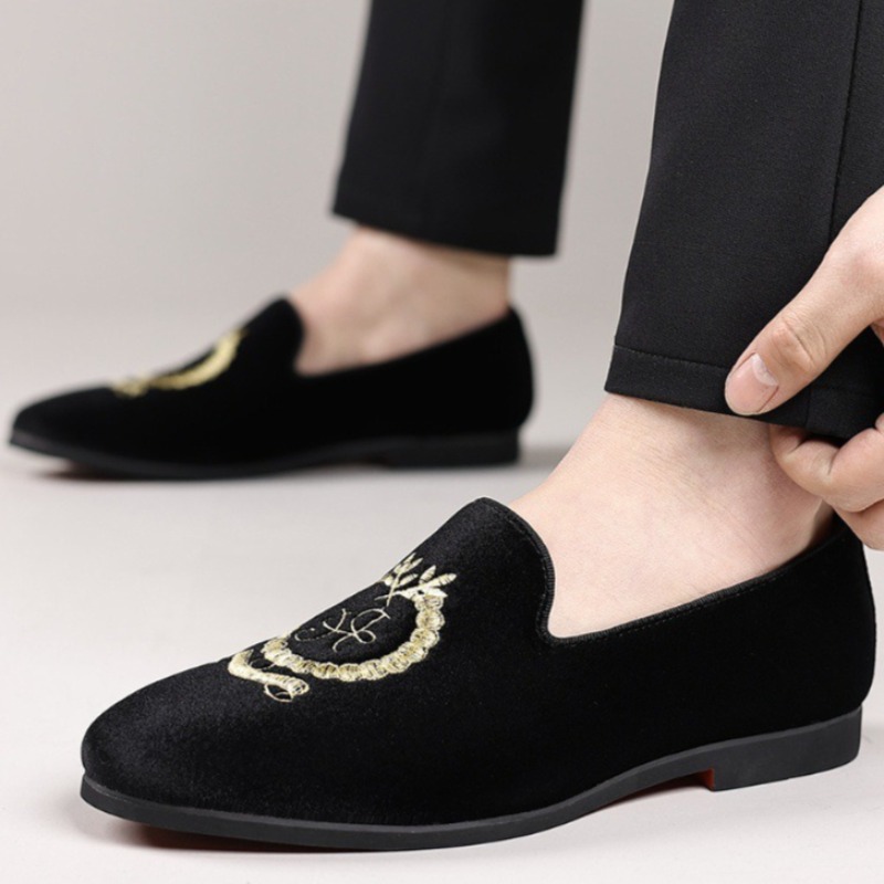 Mocasines de diseñador de lujo - Embroidery Wedding reseña y precio