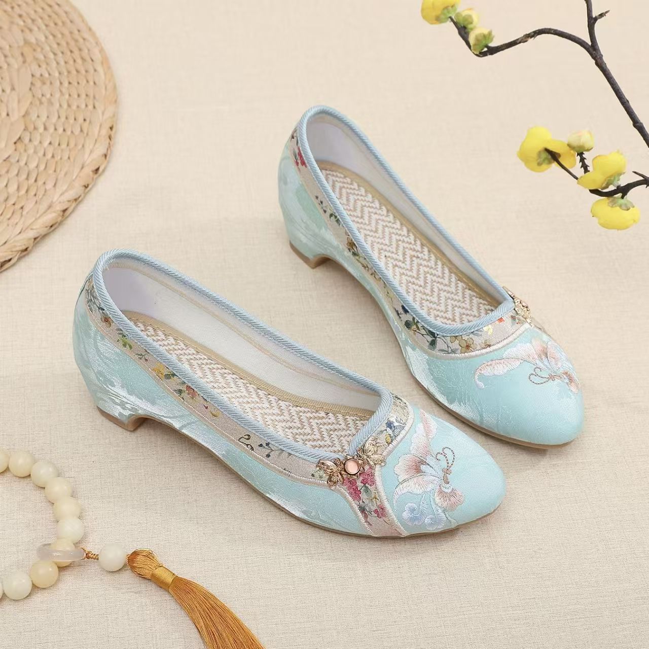 Zapatos Cheongsam bordados de  - Embroidery Shoes reseña y precio