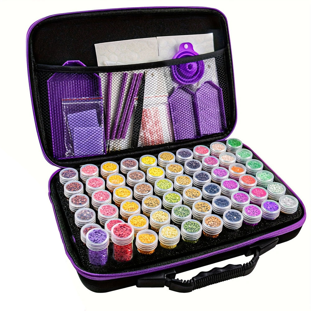 Bolsa de Almacenamiento Portát - Embroidery Beads reseña y precio