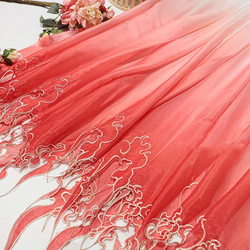 Tela con Bordado Estilo Chino, - Embroidery Wedding reseña y precio