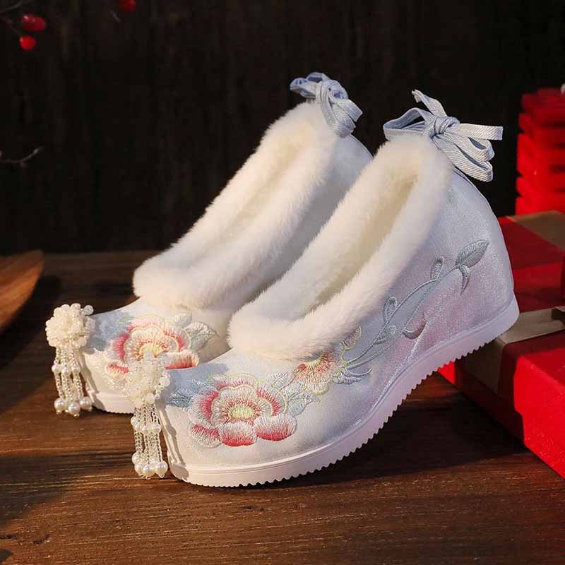 Talla grande para mujer 41 #   - Embroidery Shoes reseña y precio