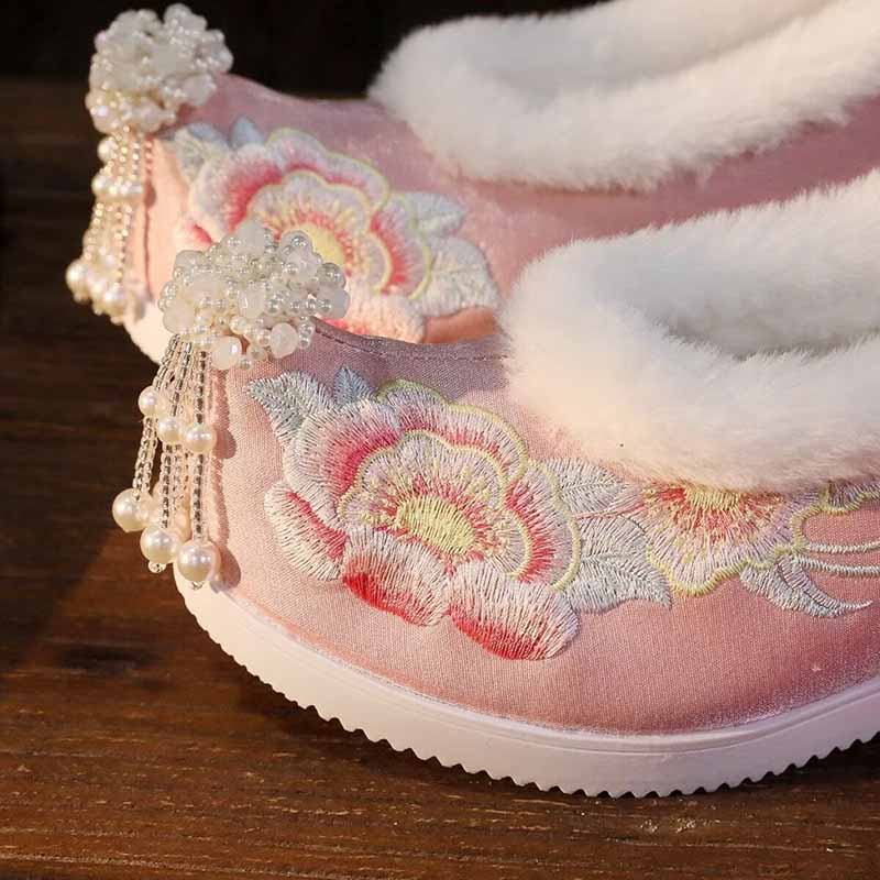 Talla grande para mujer 41 #   - Embroidery Shoes reseña y precio