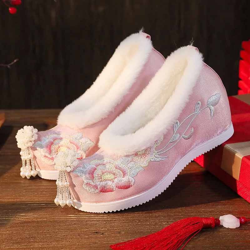 Talla grande para mujer 41 #   - Embroidery Shoes reseña y precio