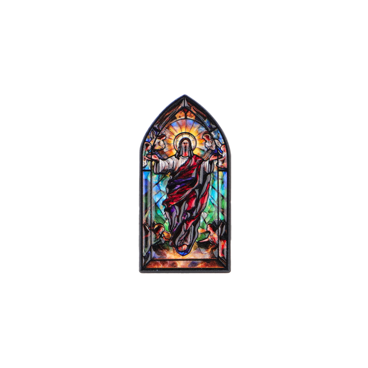 Pin de esmalte de cristal con  - Embroidery Jesus reseña y precio