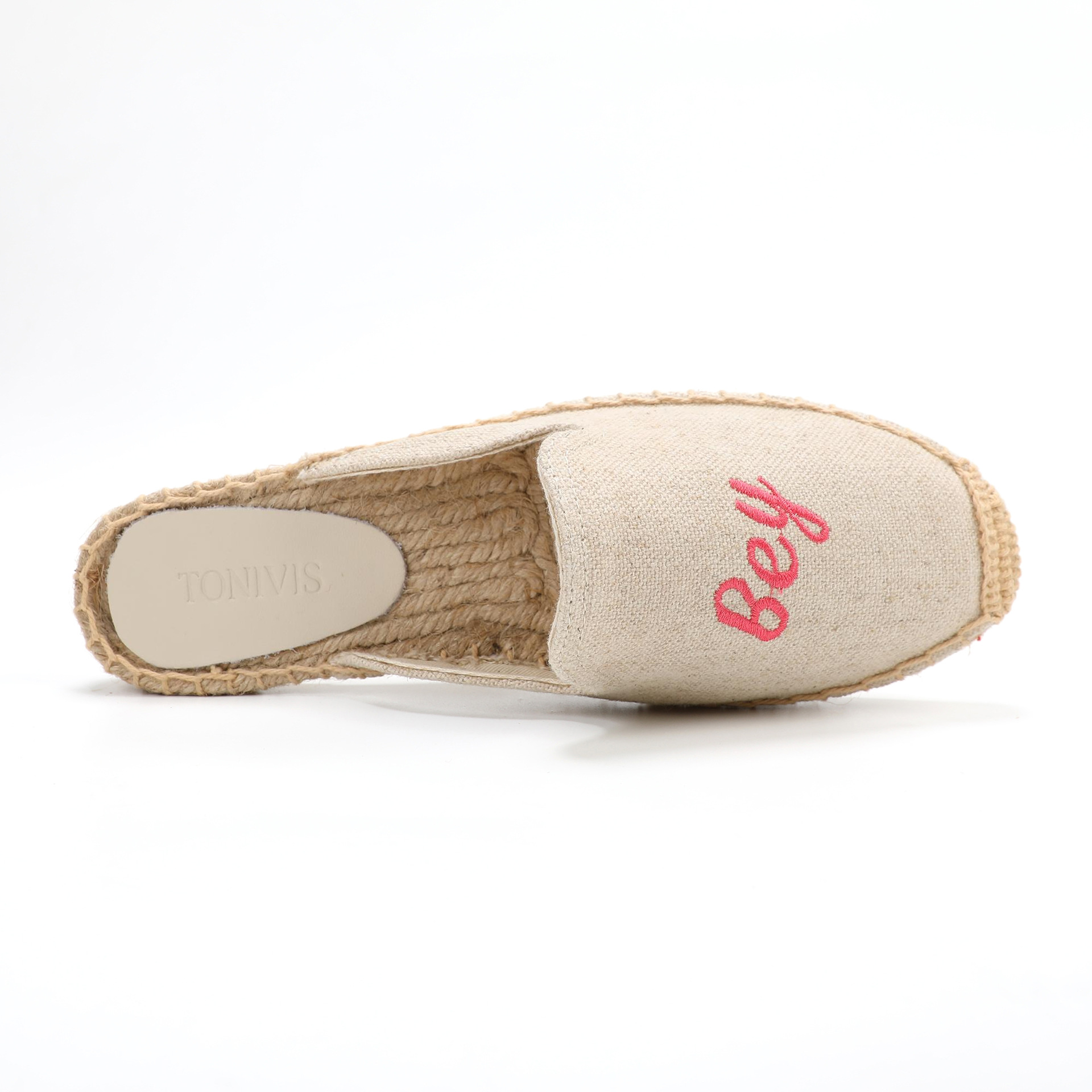 Zapatillas de lino con bordado - Embroidery Shoes reseña y precio