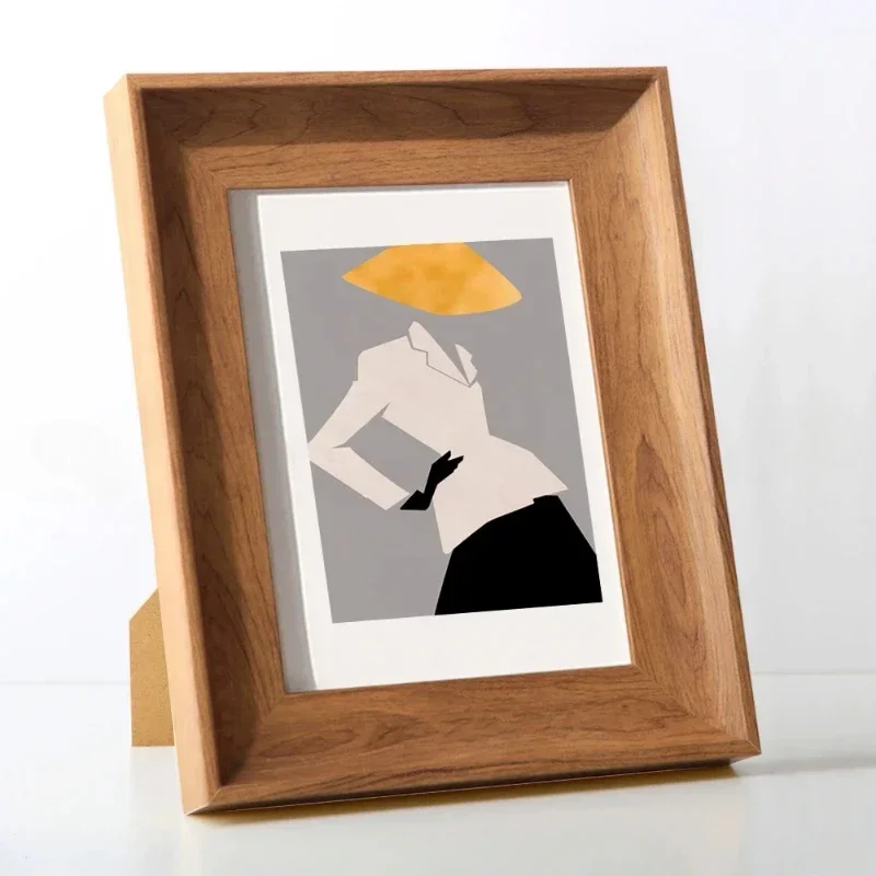 Marco de fotos de madera, foto - Frame Display Wood reseña y precio