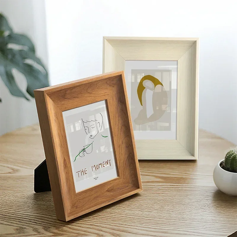 Marco de fotos de madera, foto - Frame Display Wood reseña y precio