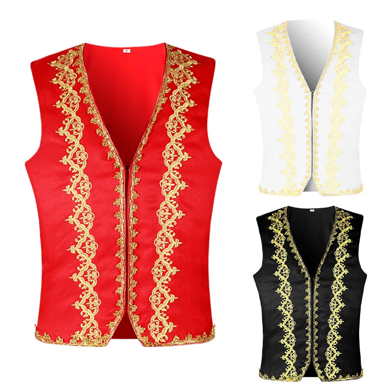 Chaleco barroco con bordado do - Embroidery Gold reseña y precio