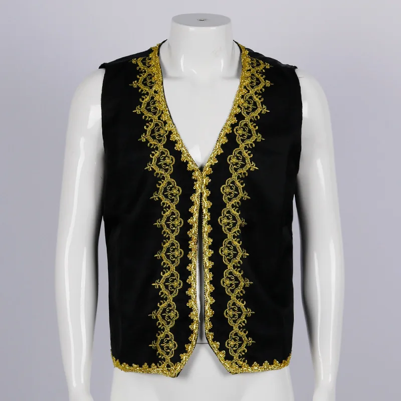 Chaleco barroco con bordado do - Embroidery Gold reseña y precio