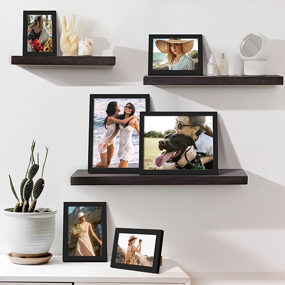 Juego de 5 piezas de marcos de - Frame Display Wood reseña y precio
