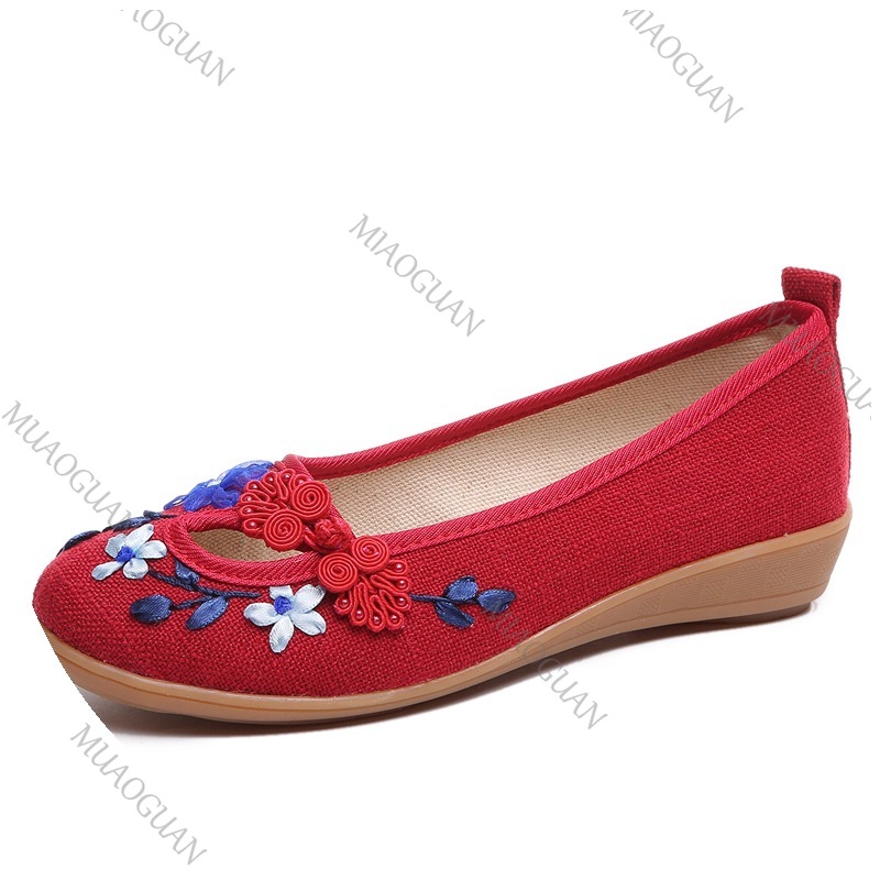 Zapatos de Plataforma con Cuña - Embroidery Shoes reseña y precio