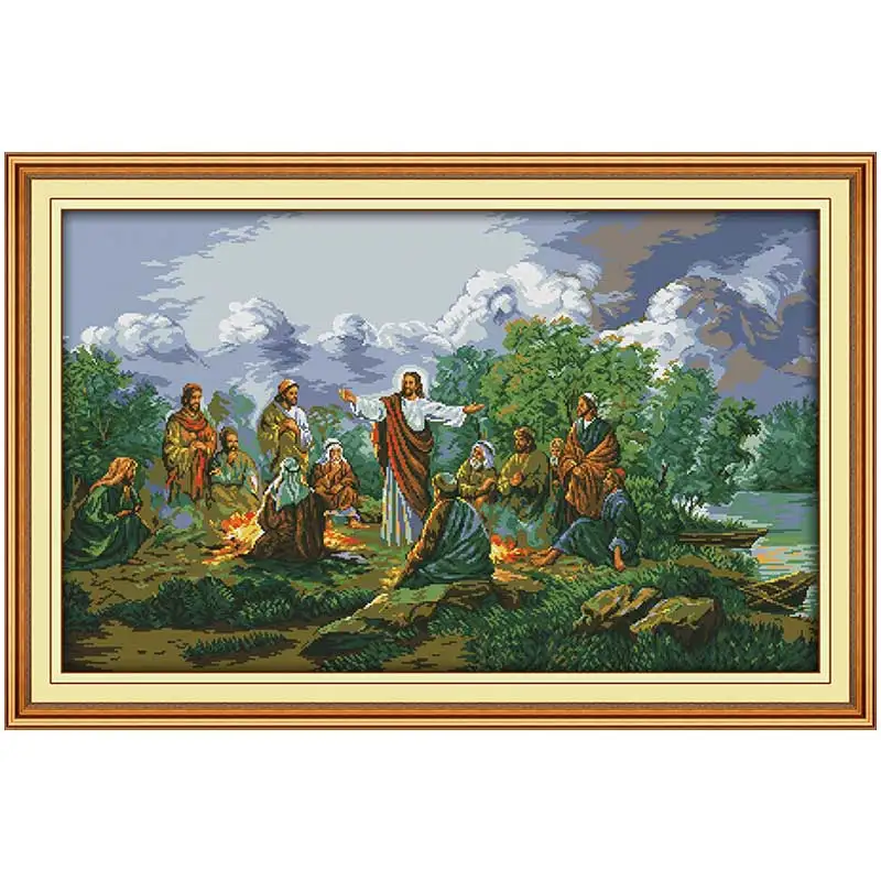 Patrones de Jesús y sus discíp - Embroidery Jesus reseña y precio