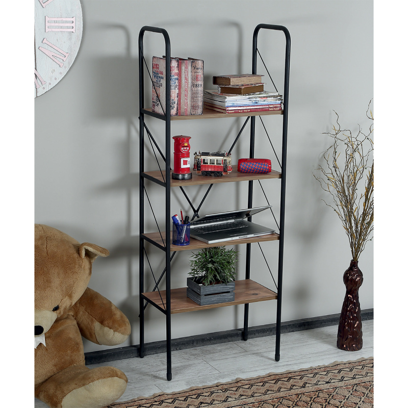 Estantería de metal industrial - Frame Display Wood reseña y precio