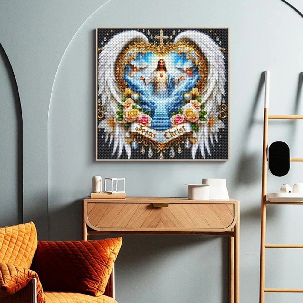 Pintura de diamante 5D DIY, re - Embroidery Jesus reseña y precio