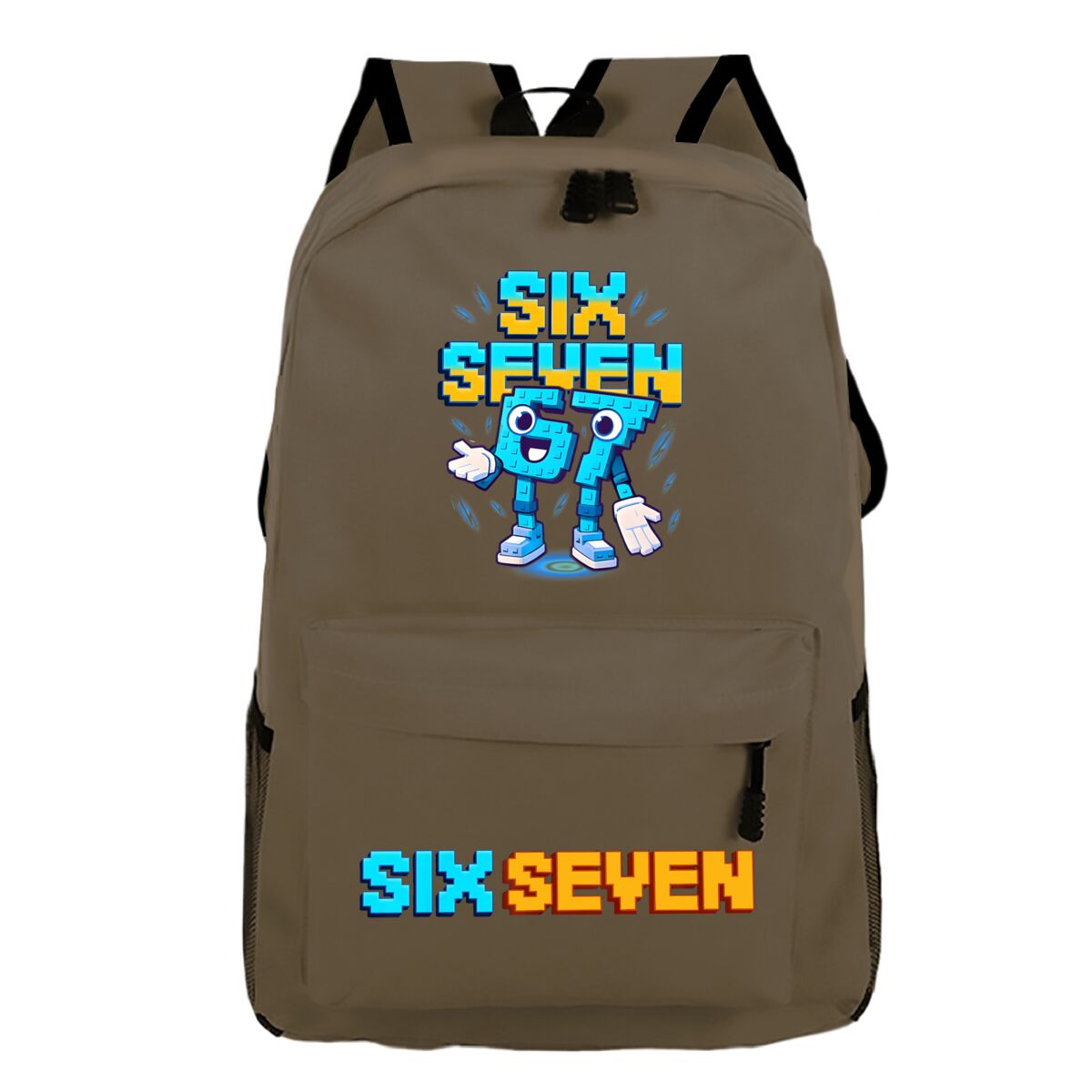 Mochila Six Seven con estampad - Embroidery Gold reseña y precio