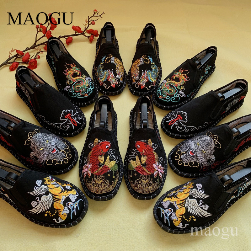 Zapatos Unisex de Estilo Chino - Embroidery Stitches reseña y precio