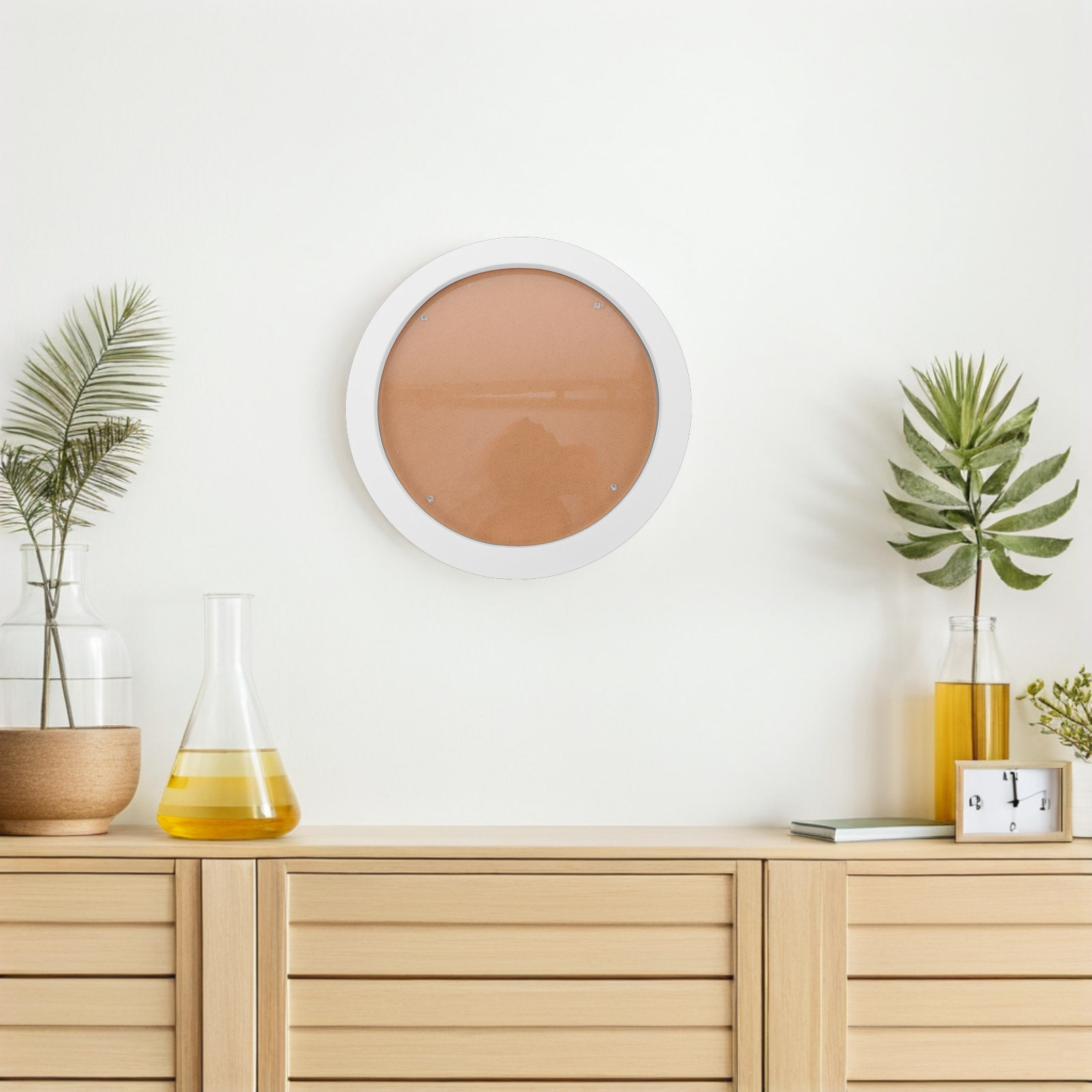 Marco de exhibición circular p - Frame Display Wood reseña y precio