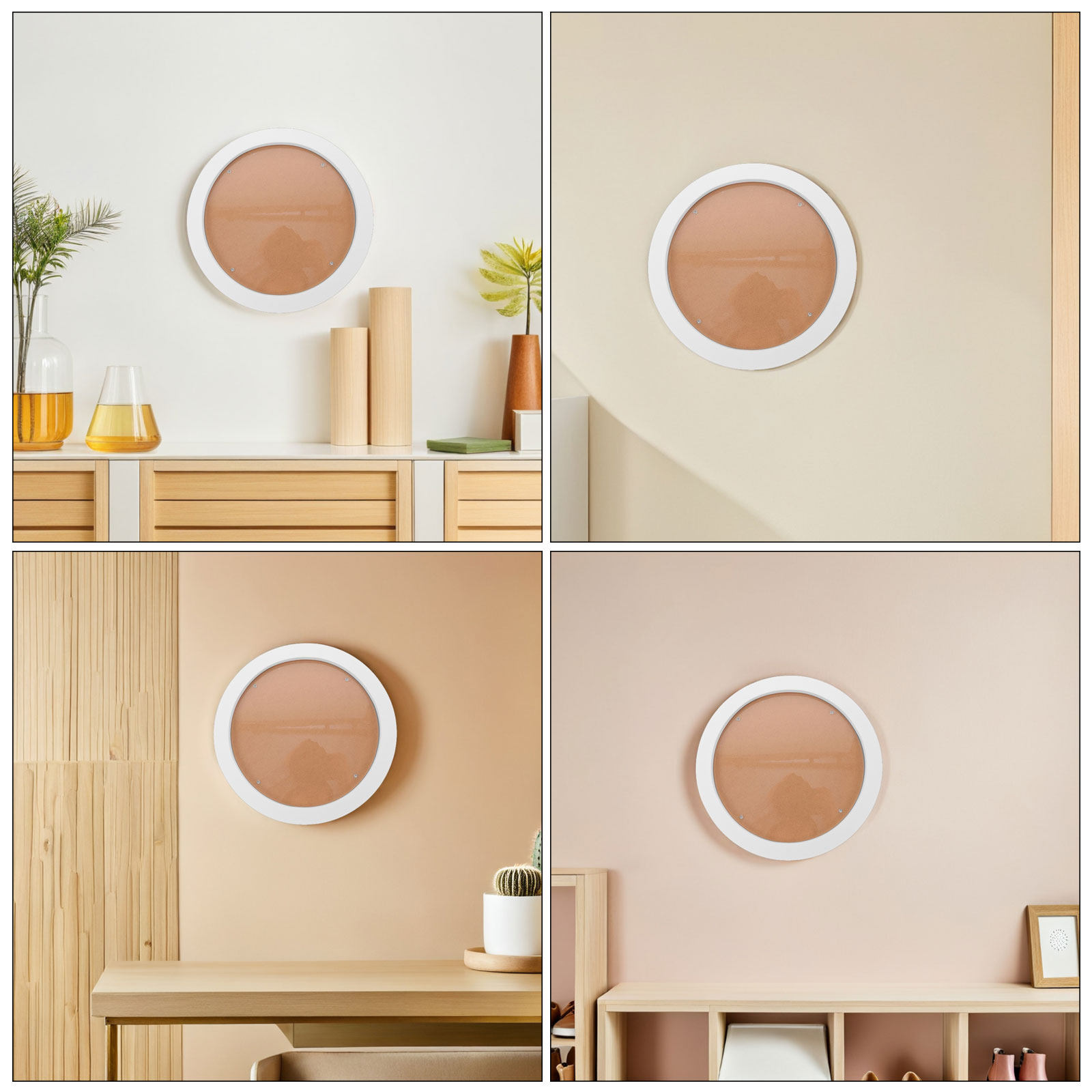 Marco de exhibición circular p - Frame Display Wood reseña y precio