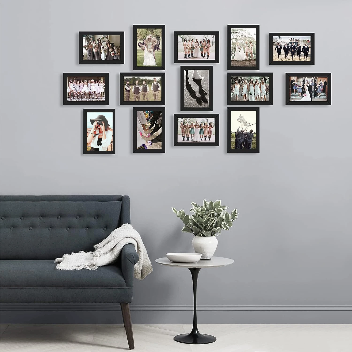 Marcos de fotos de madera de 4 - Frame Display Wood reseña y precio