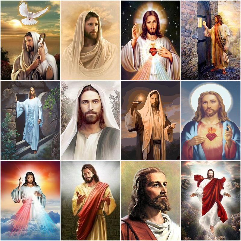 CHENISTORY-pintura de bordado  - Embroidery Jesus reseña y precio