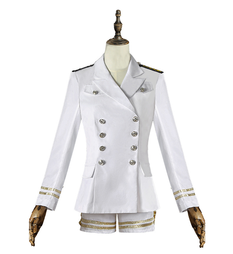 Uniforme de Marinero Blanco y  - Embroidery Gold reseña y precio